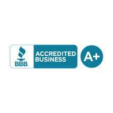 BBB Accredited business A+ logo